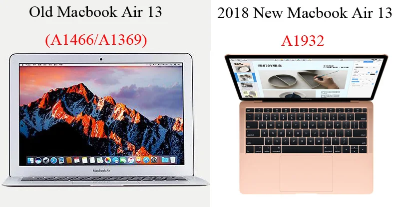 Защитный чехол для клавиатуры Macbook Air 2018 силиконовый защитный 13 A1932 MacbookAir 3 - купить