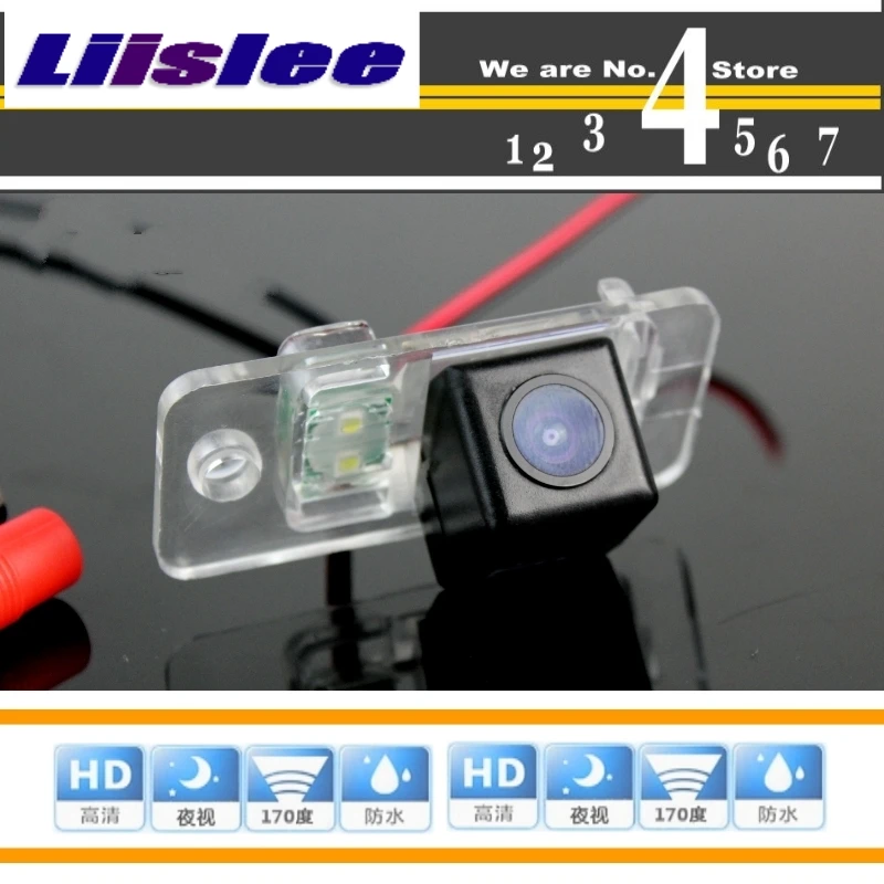 Камера заднего вида Liislee для Audi A6 C6 RS6 2005 ~ 2009 камера PAL / NTSC использования | CCD с RCA|a6