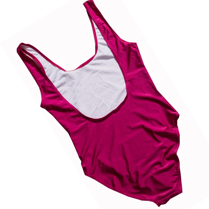 Женский Цельный купальник с лямкой на шее Одноцветный монокини лето 2019|swimwear
