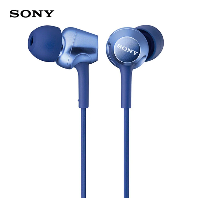 MDR-EX255AP 3,5 мм наушники-вкладыши высшего качества, неодимовые наушники для Iphone, samsung, Xiaomi, HUAIWEI, htc, LG
