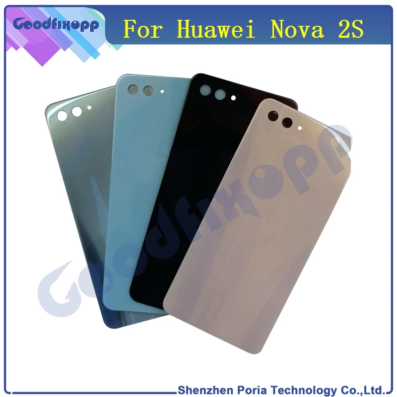 

Чехол Hosing для Huawei Nova 2S Оригинальная стеклянная задняя крышка батарейный отсек корпус запасная часть для Huawei Nova 2S