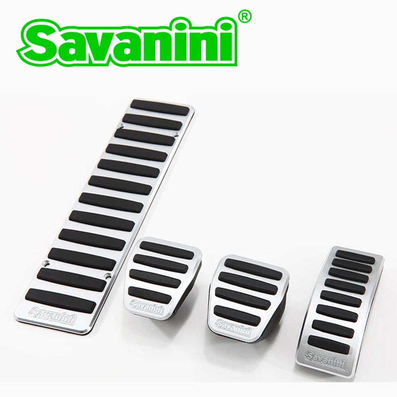 4 шт. алюминиевые противоскользящие подставки для ног VW Touran 2016 MT|brake pedal cover|pedal