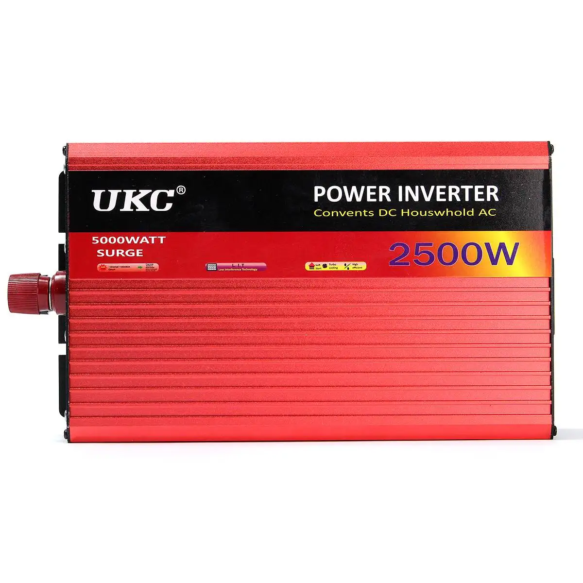 Мощность инвертор 2500W DC 12 V дo AC 220 вольт Модифицированная синусоида преобразователь автомобильное зарядное устройство Запчасти для дизельных двигателей трансформатор USB