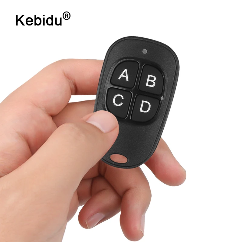 Беспроводной пульт дистанционного управления kebidu брелок для дверей гаража с 4