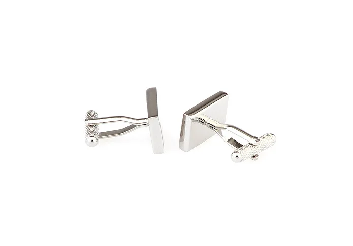 Мужские запонки из нержавеющей стали с гравировкой |