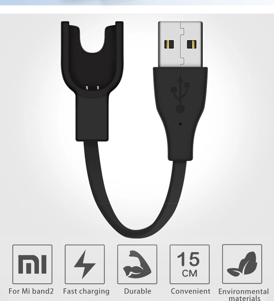 Смарт-ремни для mi Band 2 ремешок зарядный кабель Usb для Xiaomi mi Band 2 ремешок браслет Pulseira для mi Band 2