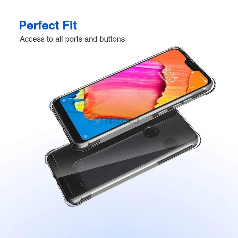 Задняя крышка для Xiaomi Redmi note 6pro 7 pro чехол телефона Xiomi 6 6A 5 5plus прозрачные чехлы