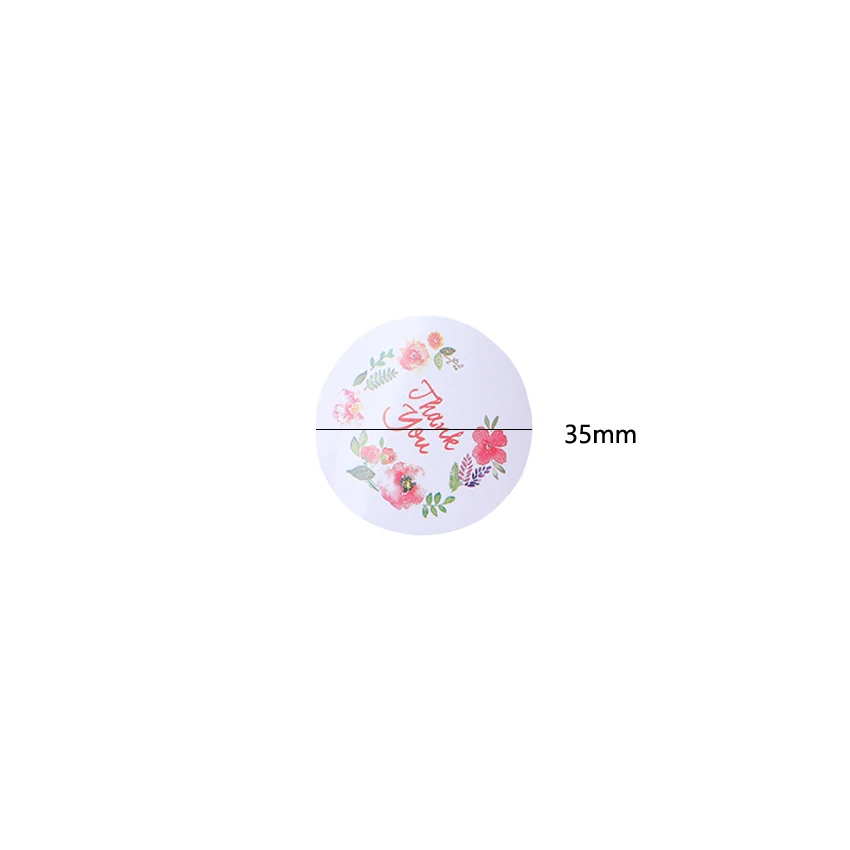 

100pcs/pack Thank You Garland Sticker Pack Diary Stationery Stickers Children Diary Sticker