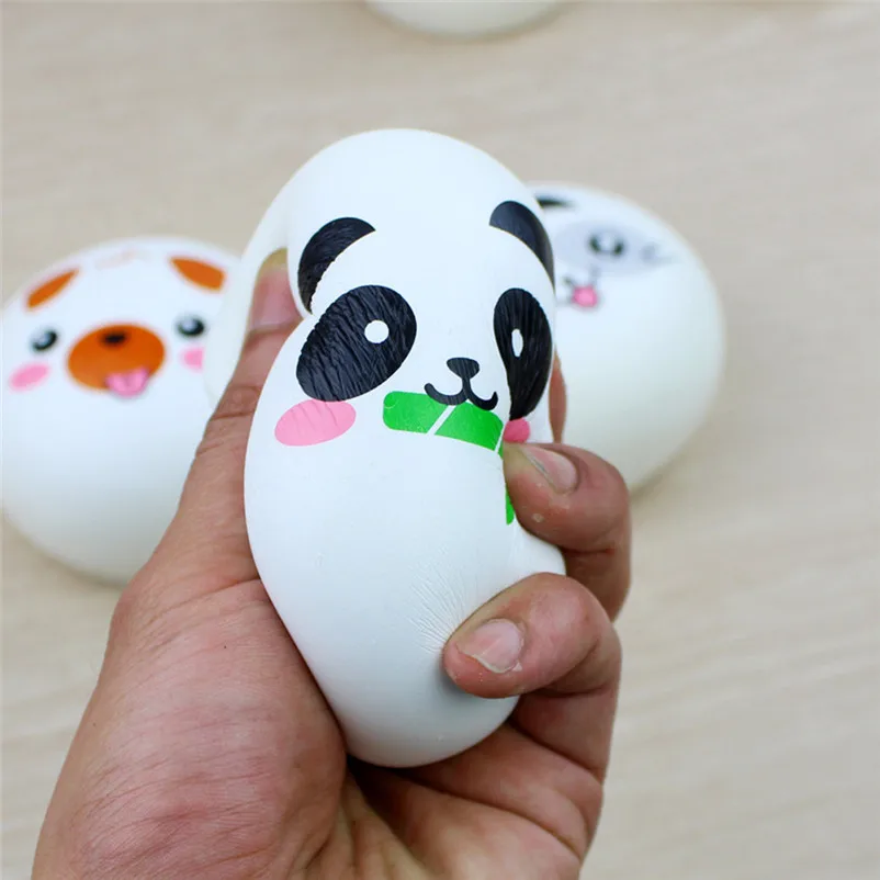 Анти стресс детей Squishies прекрасный Стройный панда медленно поднимающийся