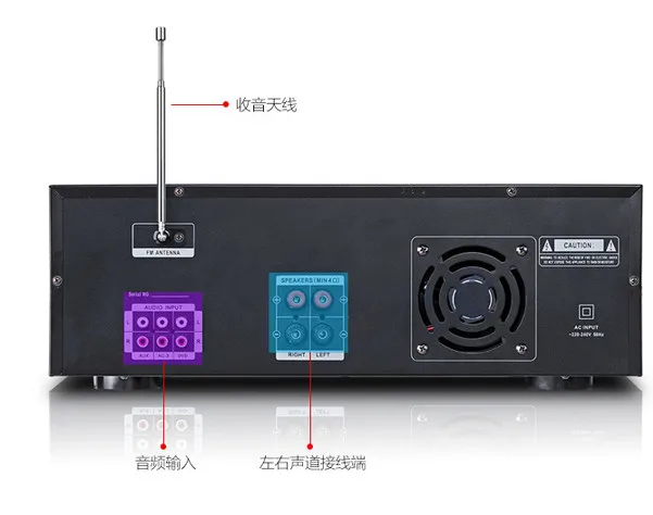 Домашняя Колонка G10 550 Вт 2 канала HIFI Bluetooth радио сабвуфер усилитель светодиодный