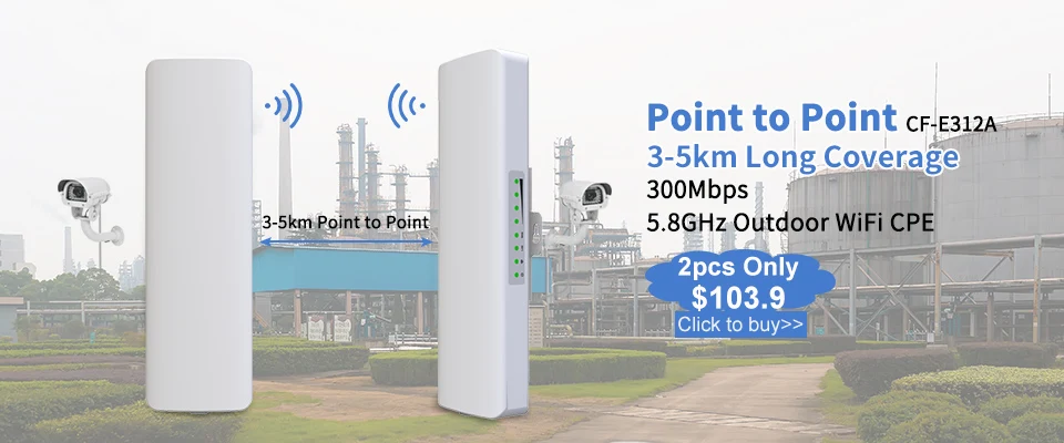 ЕС открытый мини беспроводной AP мост 1 км 300 Мбит/с 2,4 ГГц wifi CPE точка доступа 5dBi Wi-Fi антенна Nanostation CPE для IP дальнего действия