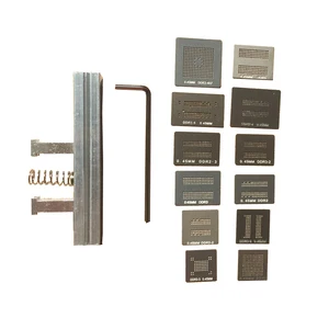 12 шт., трафареты для ремонта BGA DDR1 DDR2 DDR3 DDR5