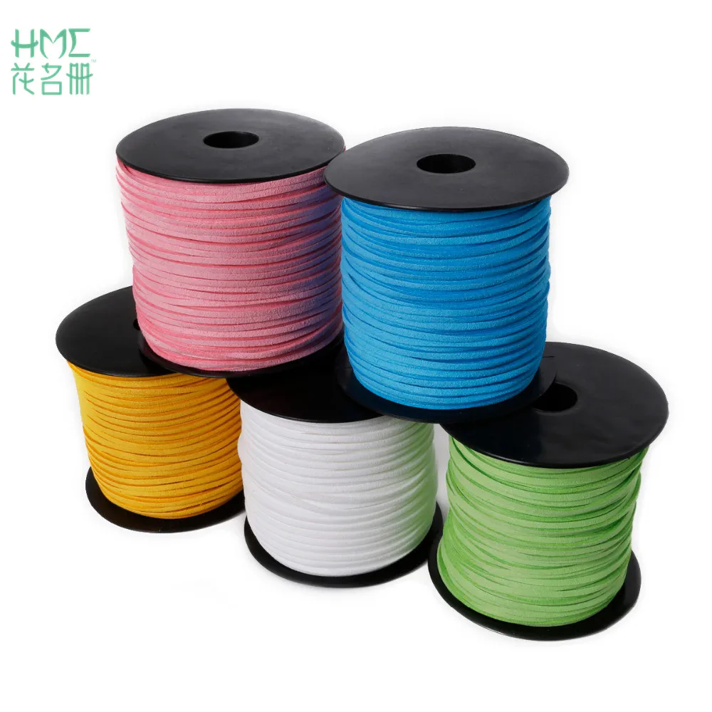 Бесплатная доставка 3 мм приблизительно 100 ярдов/рулон шнур из искусственной