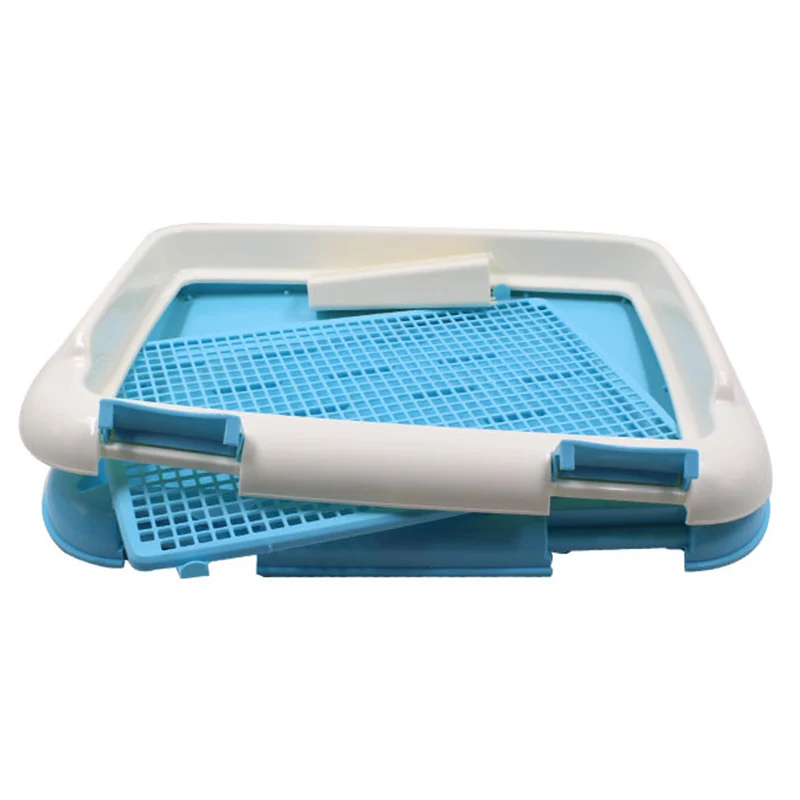 Сетчатый туалет для домашнего животного собаки коврик с имитационной стенкой