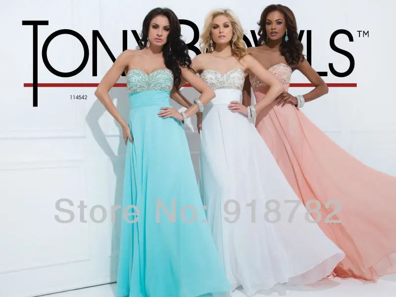 New Design 2014 Floor Length Chiffon Women Long Formal Luxury Prom Dress Evening Party dresses | Свадьбы и торжества