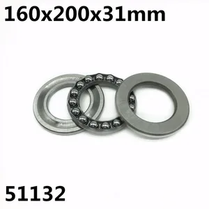 51132 160x200x31mm Axial Thrust Ball Bearings 8132 High quality