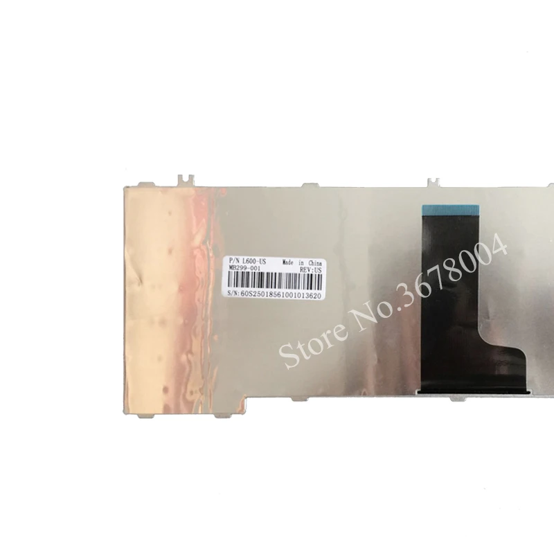 Новинка Клавиатура для ноутбука toshiba Satellite C600D L640 L600 L600D L630 C640 C645 L700 L730 L635 US