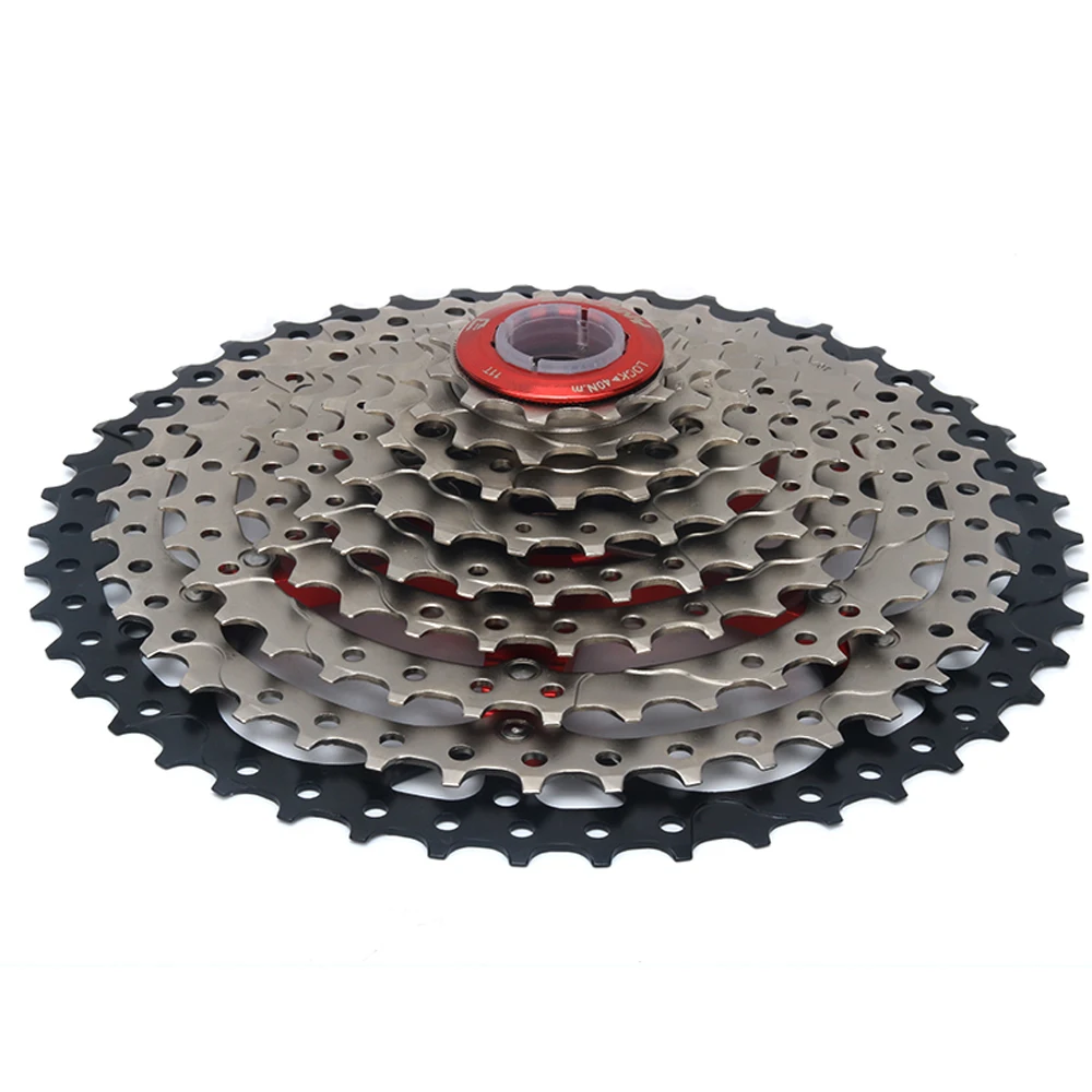 9speed Bicycle Freewheel 27s cassette Mountain Bikes Mtb Wide Ratio Bicycle Cassette Parts Sprockets 11-40T 11-42T 11-46T
