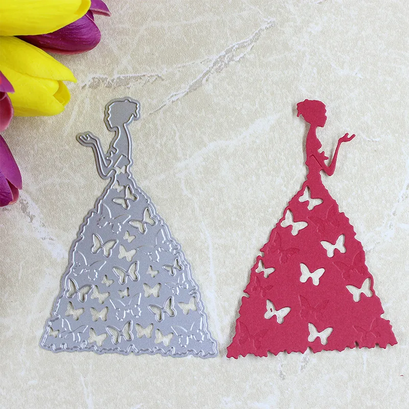 Металлические Вырубные штампы YLCD152 с изображением девушек для фотографий|dies for