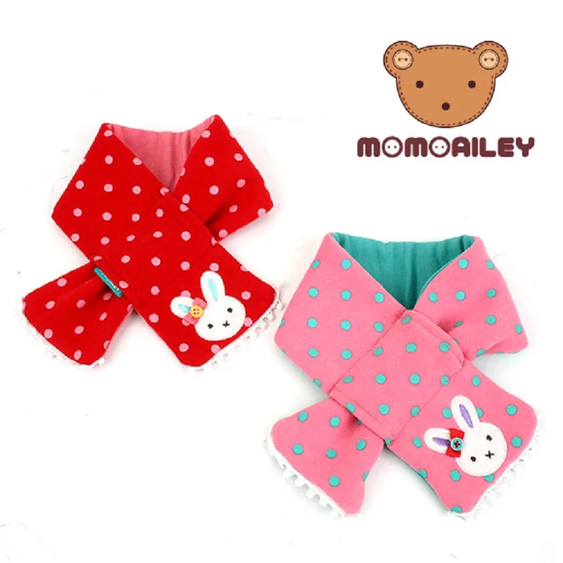 Korean winghouse children's scarf autumn and winter baby girl cute short warm | Детская одежда и обувь
