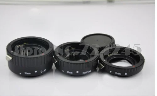 Пластиковое крепление с автофокусом AF макро Удлинительное Кольцо для объектива