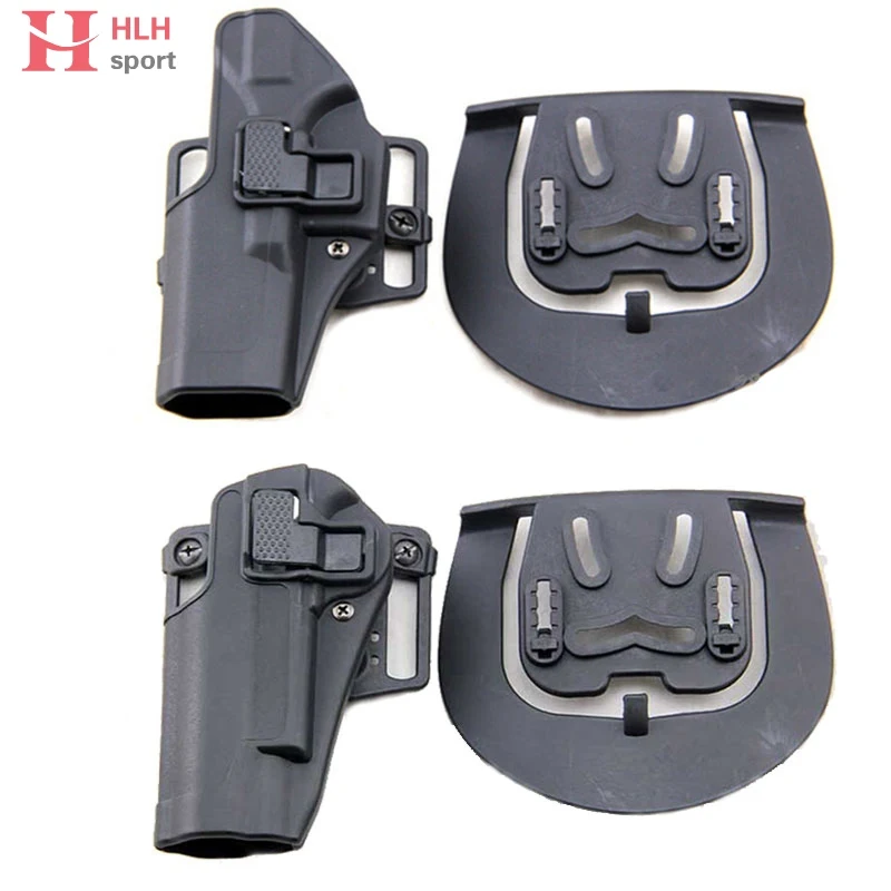 Hlhsport тактическая левосторонняя Кобура Для Пистолетов Glock 17 19 22 23 1911 M9 M92 Военная