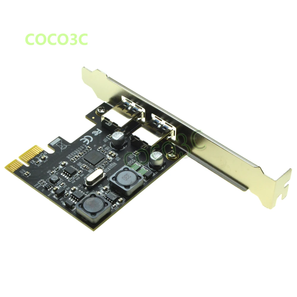 Чипсет NEC720202 Superspeed 5 Гбит/с 2 порта USB 3.0 PCI-e контроллер карта PCI Express для внешнего 3 0