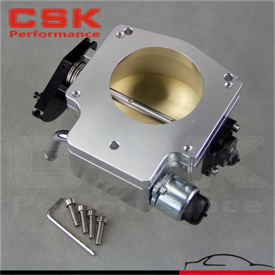 92mm throttle body w/ TPS + manifold adapter plate for LS1 LS2 LS3 LS6 LS7 LSX | Автомобили и мотоциклы