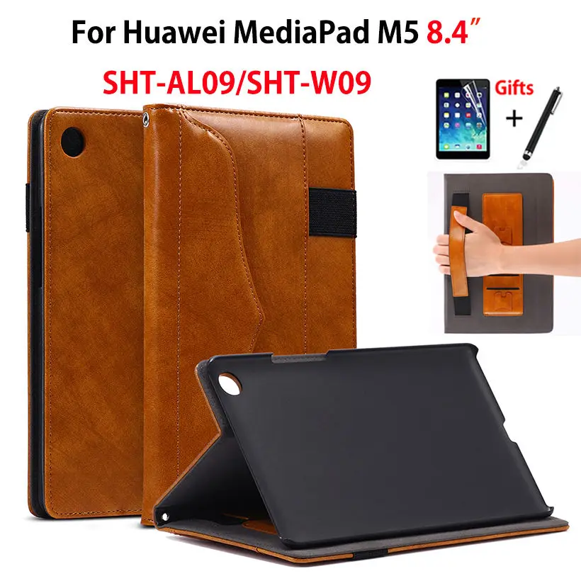 Чехол для huawei MediaPad M5 8 4 SHT-AL09 SHT-W09 &quotSmart Cover принципиально таблетки рук держатель