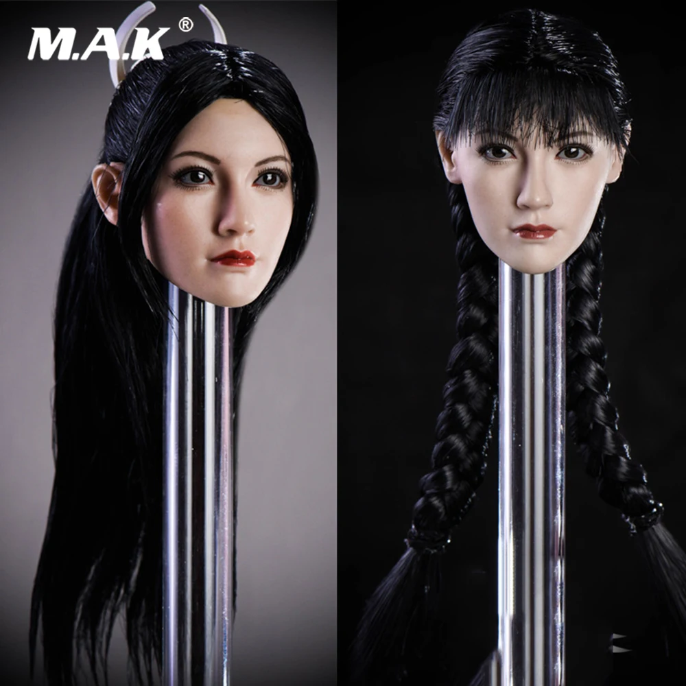 Коллекционная Fang 1/6 весы Красота Азии голова девочки Mai Shiranui резная женская