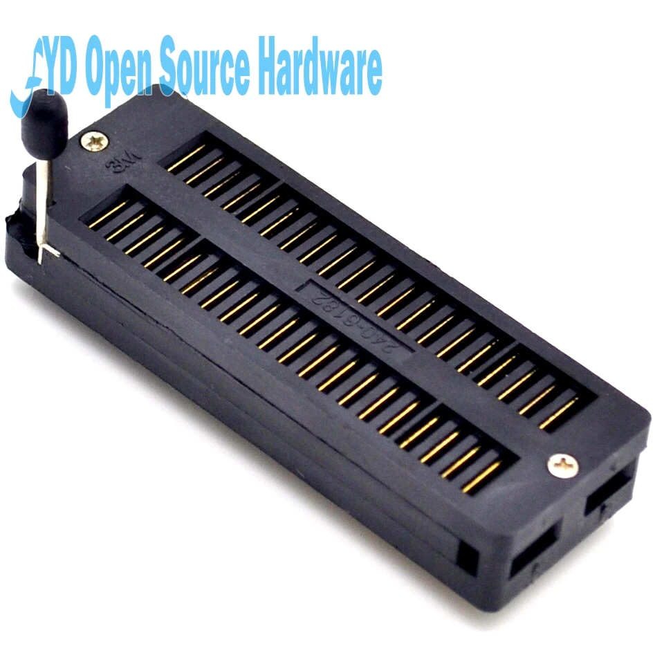 Универсальная черная розетка ZIF IC DIP 40 Pin 40Pin|ic socket|zif socketdip socket |