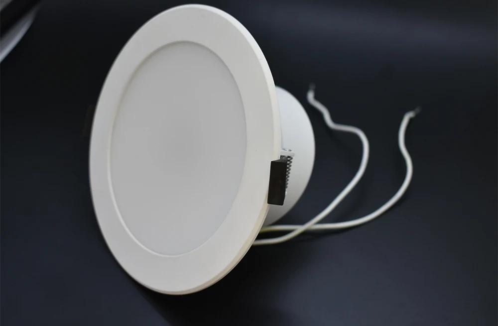 Boaz EU Plug Wifi Интеллектуальный светильник 4 дюйма с регулируемой яркостью светодиодный светильник Голосовое управление от Alexa Tuya Smart APP круглый светильник для внутреннего дома светильник