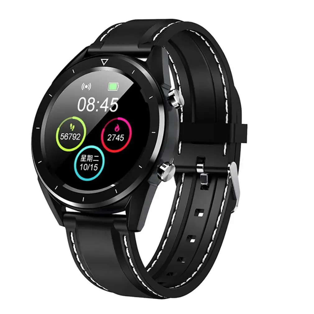 PU black Cheep Bluetooth Android/IOS телефоны KSR901 4G водонепроницаемый gps сенсорный экран спортивные умные часы для поддержания здорового образа жизни умные часы фитнес-трекер - Цвет: PU black