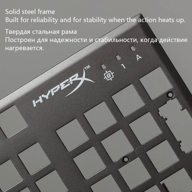 Клавиатура KINGSTON HyperX Alloy FPS RGB для киберспорта игровая клавиатура с металлической