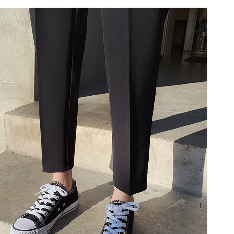 Женские Классические шаровары JUJULAND однотонные облегающие брюки до щиколотки с