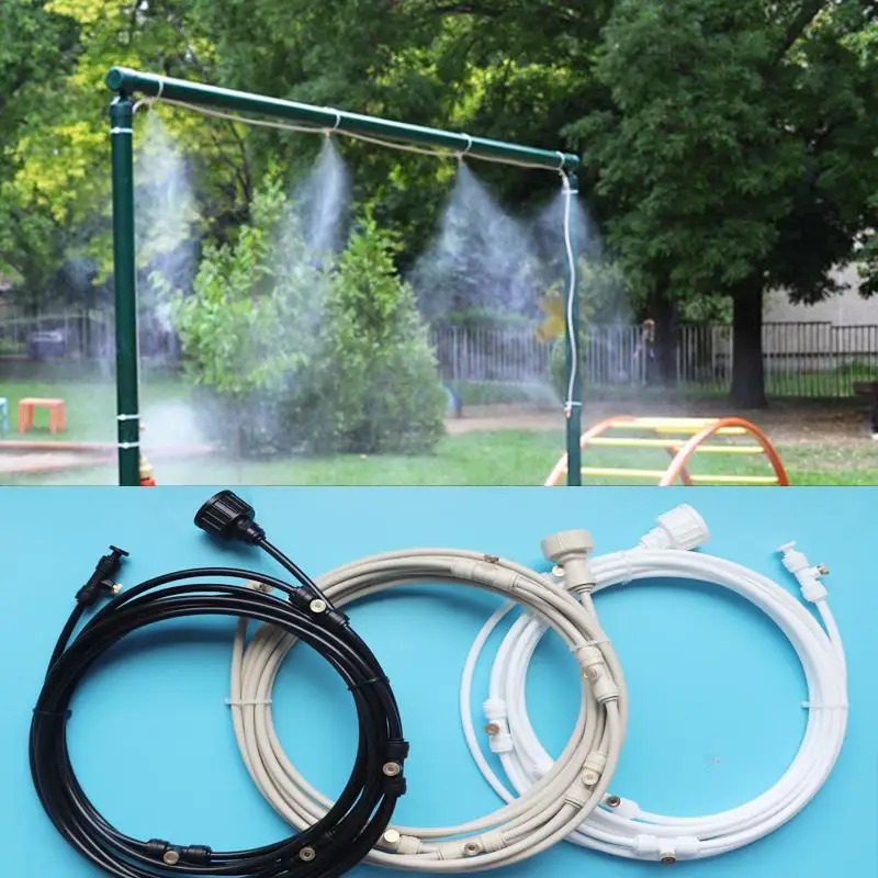 Садовая система охлаждения водяного тумана латунная туманная форсунка машина 6