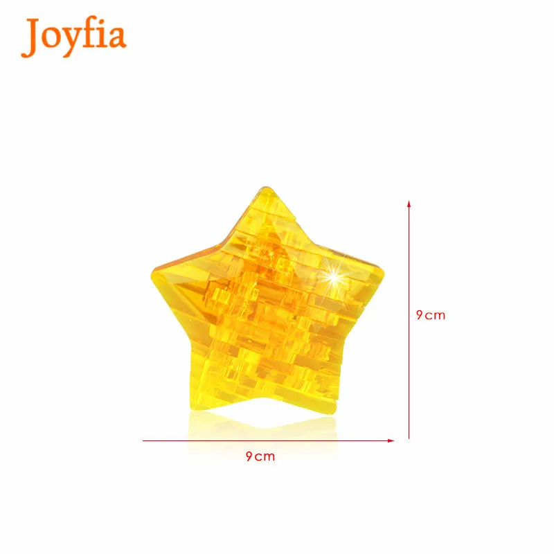 3D пазл со стразами строительные блоки с маленькой звездой детские развивающие