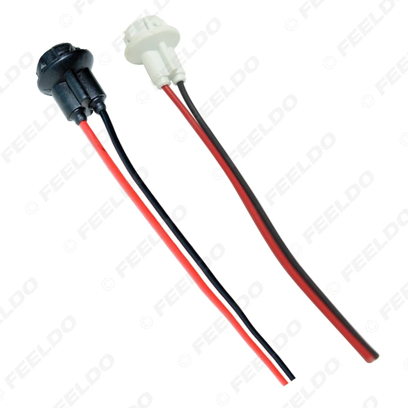 2 шт. Автомобильные светодиодные лампы T10 194 белый/черный|plug harness|plug ledplug 1/4 |