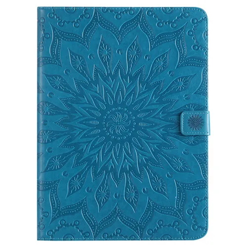 Wekays для Apple IPad Air IPad 5 Защита от солнца цветок Смарт Кожаный флип Fundas чехол для Coque IPad Air IPad 5 IPad5 9,7 чехол для планшета - Цвет: Blue