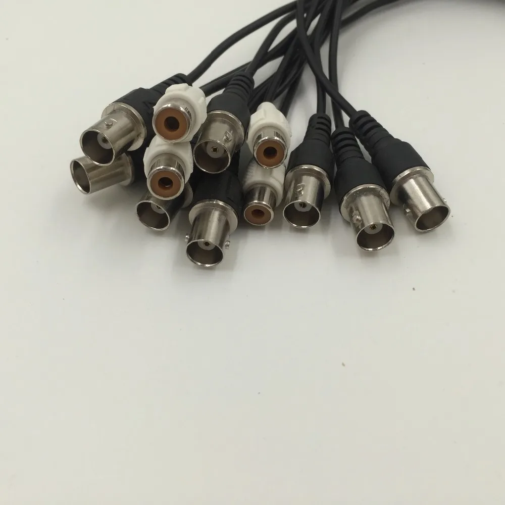 1 шт. кабель соединитель для аудио/видео VGA 15 контактов 3 ряда штекер 8 BNC 4 RCA