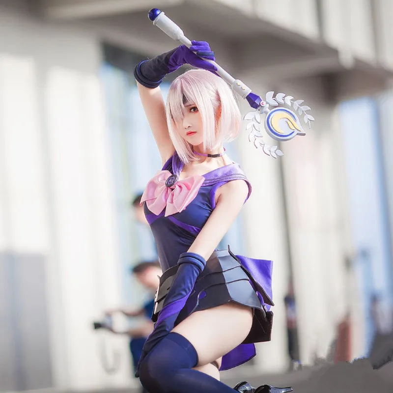 

Новинка 2019, лидер продаж, платье в стиле Fate/Grand Order, светящееся платье в виде служанки, волшебная девушка, сексуальные комбинезоны, женский костюм