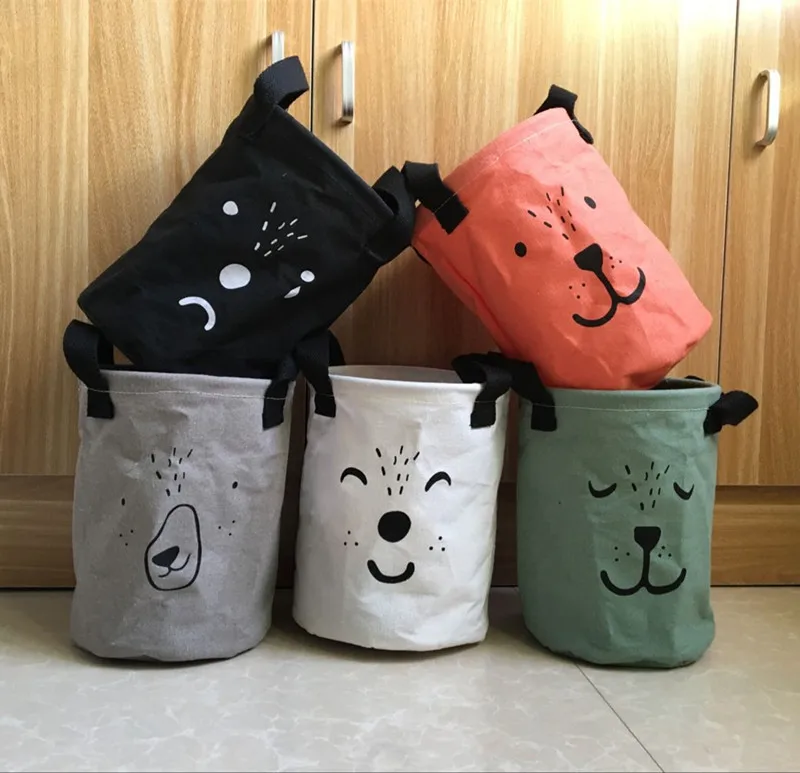 Мультфильм собака/медведь корзины для хранения макияж косметический ящик