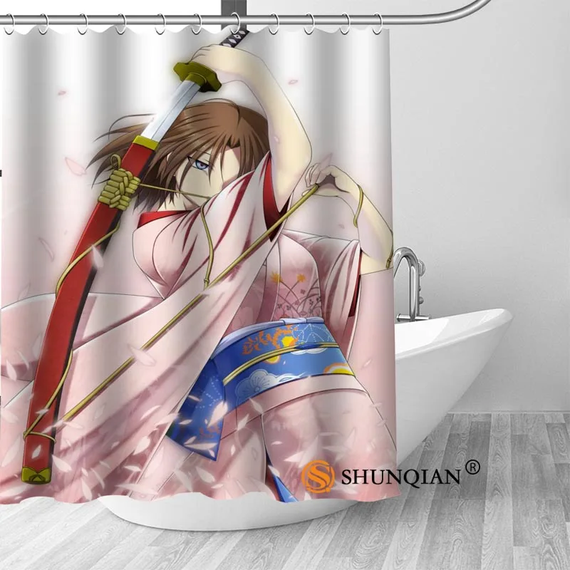 Пользовательские shiki ryougi kara no kyoukai занавеска для ванной Современная душа красивая