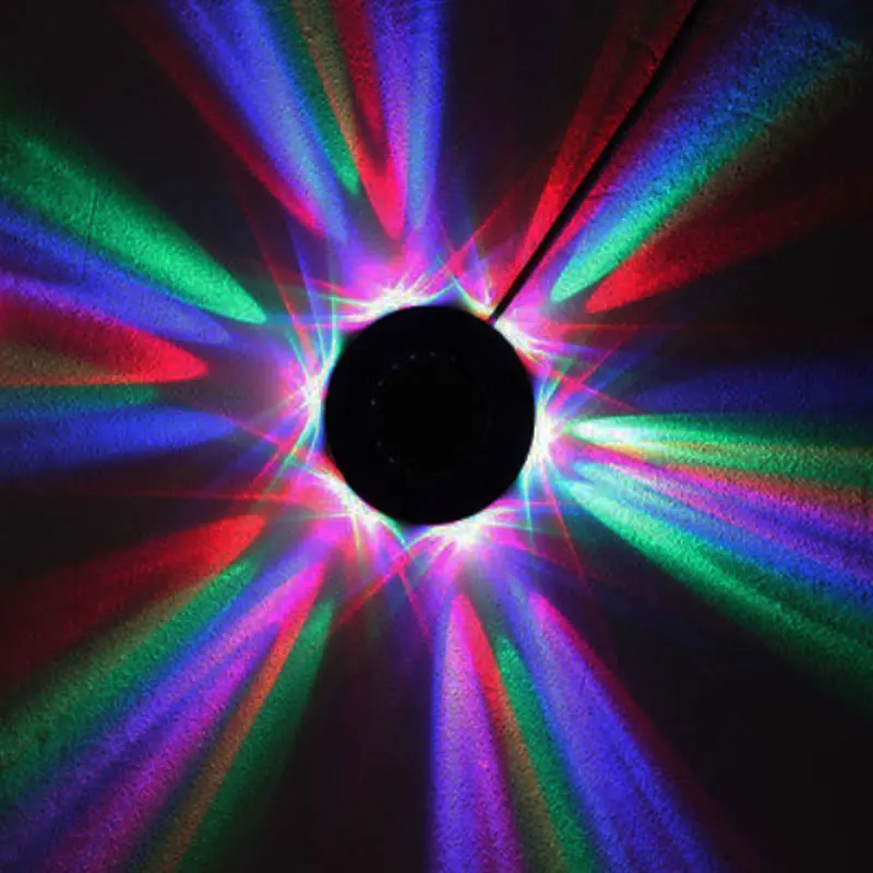 SPLEVISI Sunflower 48LED Авто вращающийся LED RGB сценический свет для бара вечеринки диско DJ