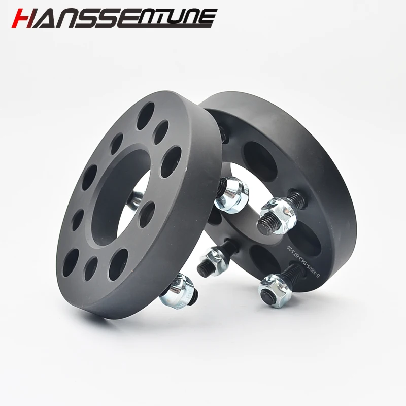 

HANSSENTUNE 4 шт. колесные проставки под заказ алюминиевый фланец 5x100 до 5x114,3 67.1CB 25 мм кованый алюминиевый колесный адаптер