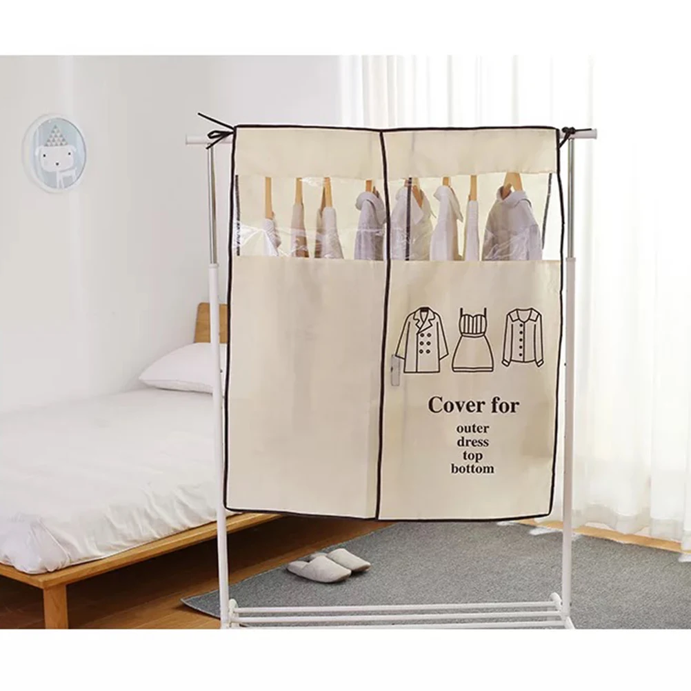 Чехол для одежды пылезащитный чехол из неткани водонепроницаемый мешок мешки