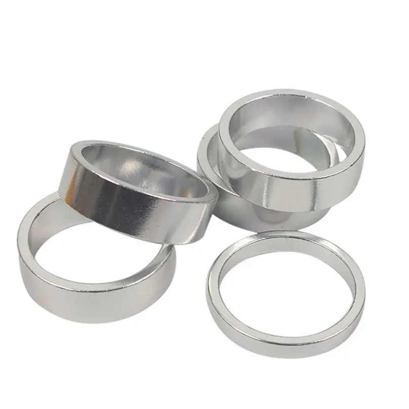 5 шт. разноцветные алюминиевые сплав велосипедная рулевая колонка накладка