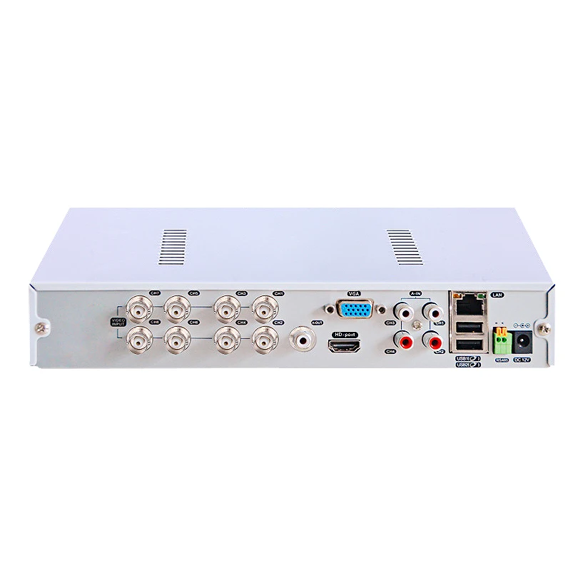 НОВЫЙ CCTV 8 канальный XVR видео рекордер все HD 1080P 8CH Супер DVR Запись 5 в 1 поддержка