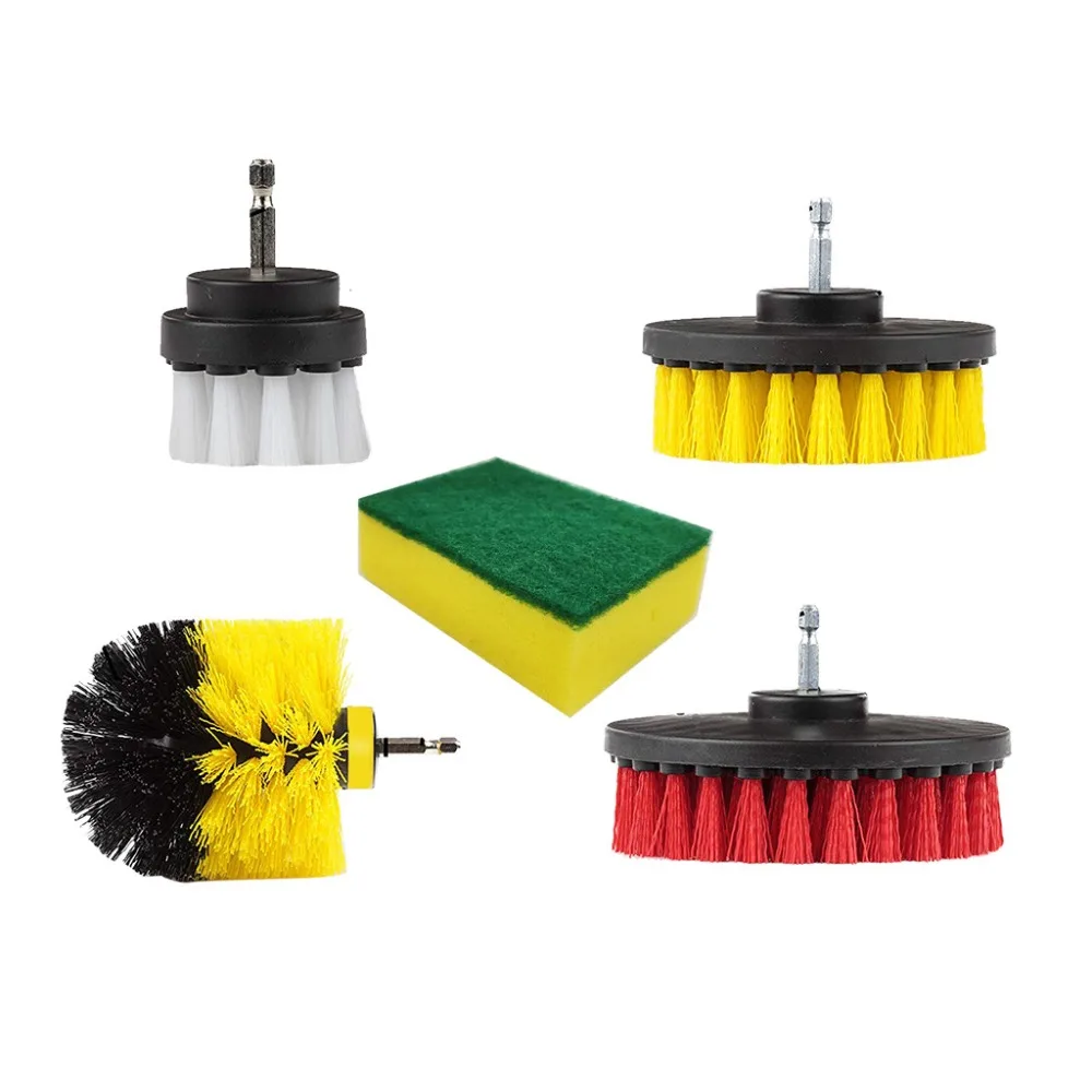 5 шт./компл. электрическая щетка для дрели чистки щетки очиститель ванны