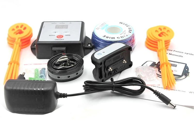 Electronic Pet Fence System Shock Collar Waterproof And Rechargeable Wired Dog Training | Дом и сад